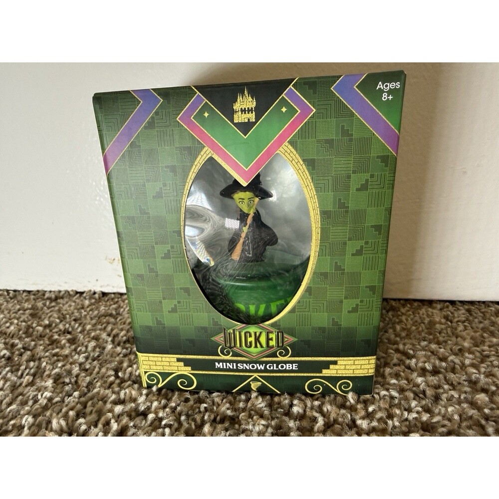 Wicked Elphaba Mini Snow Globe New In Box